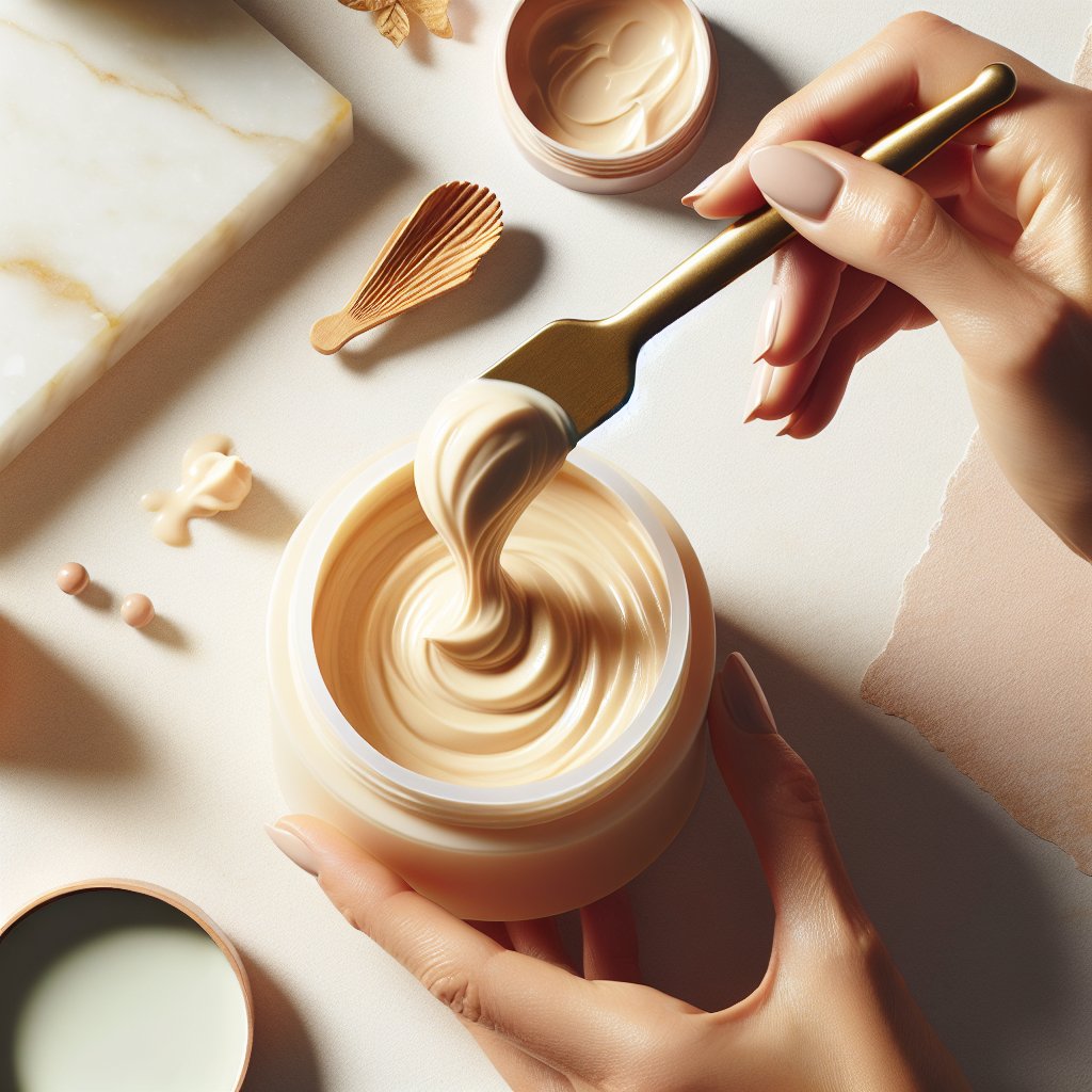 Rich moisturizing cream texture