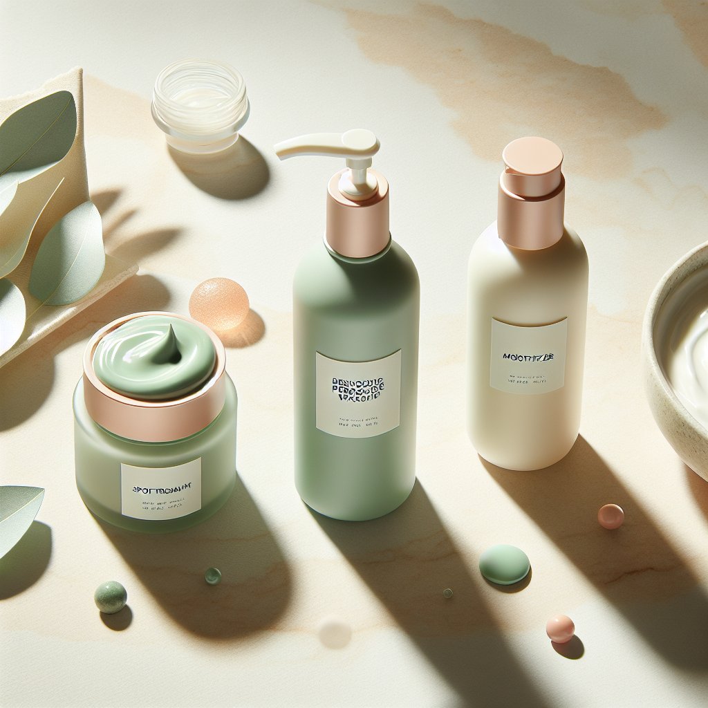 Acne-fighting product trio