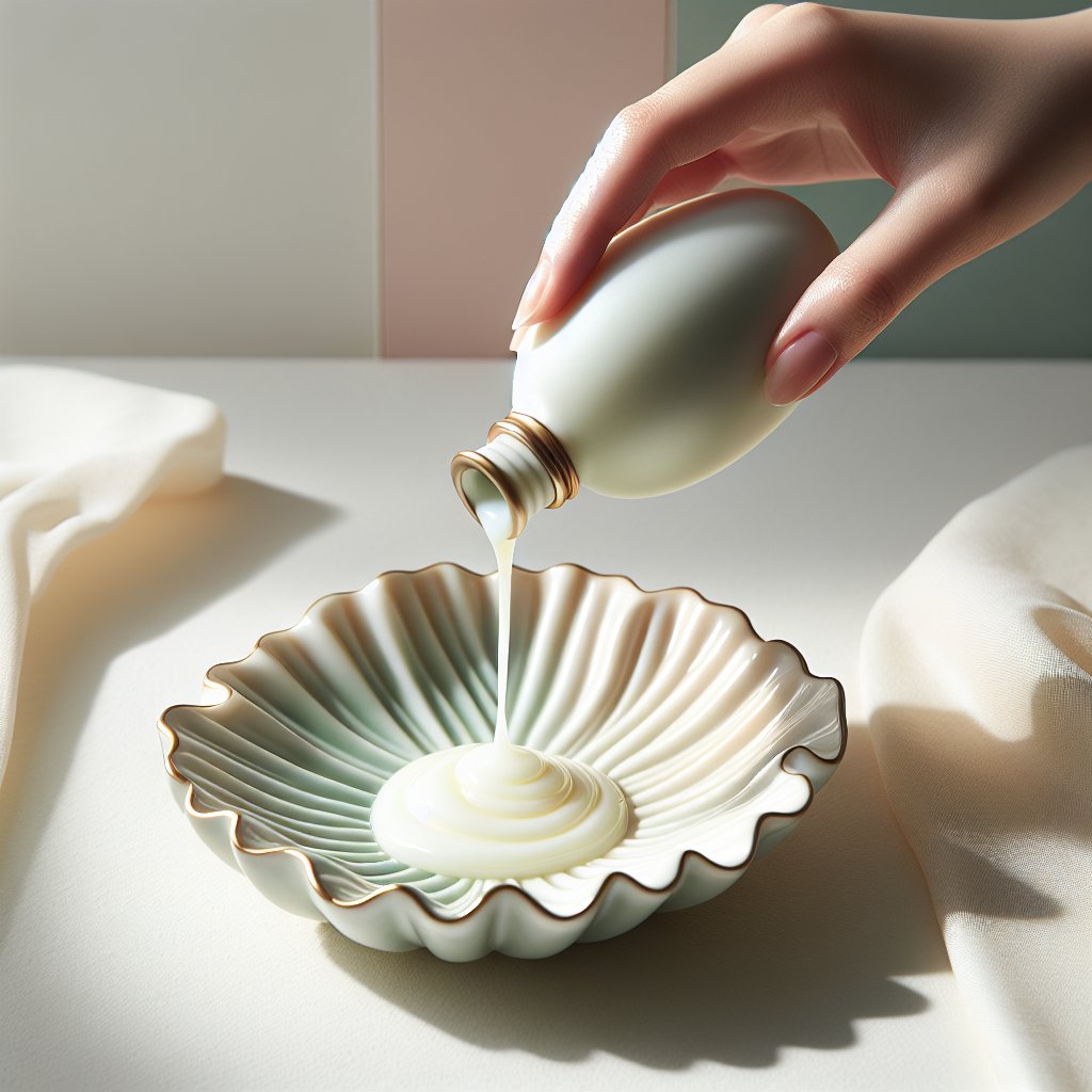 Korean essence silky texture