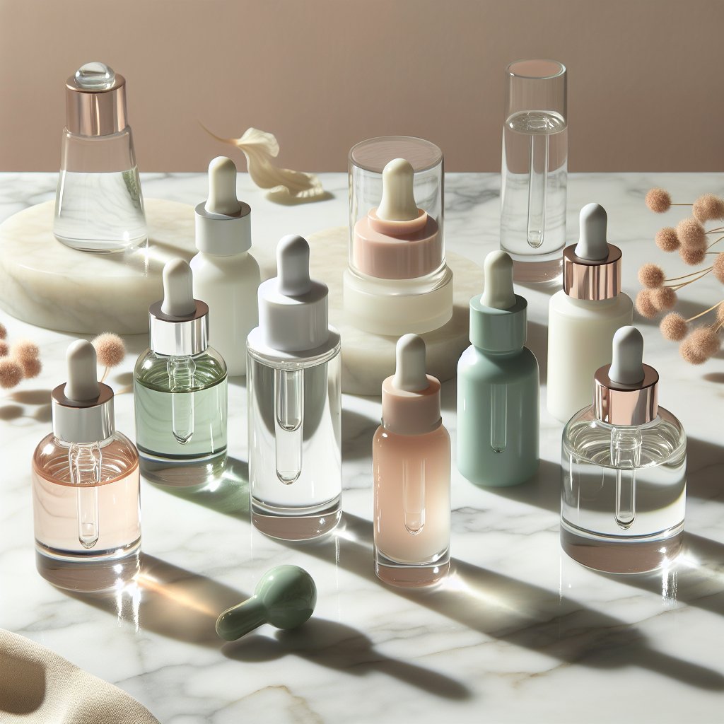 Different serum textures compared