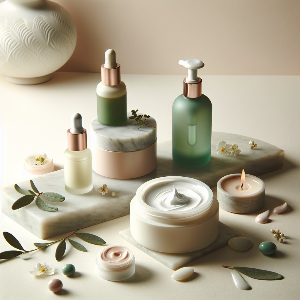 Winter rich skincare products