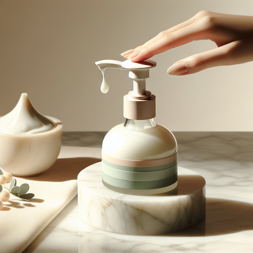 Fragrance-free moisturizer from pump bottle