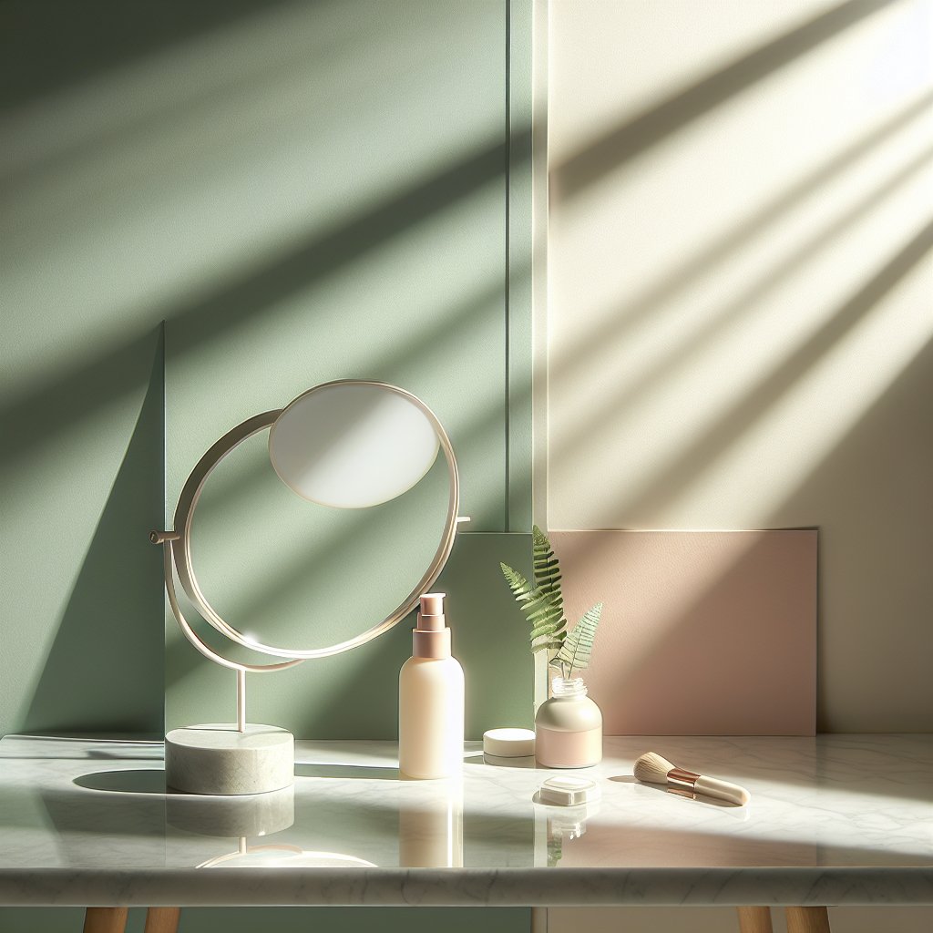 Sunscreen by window with sunlight