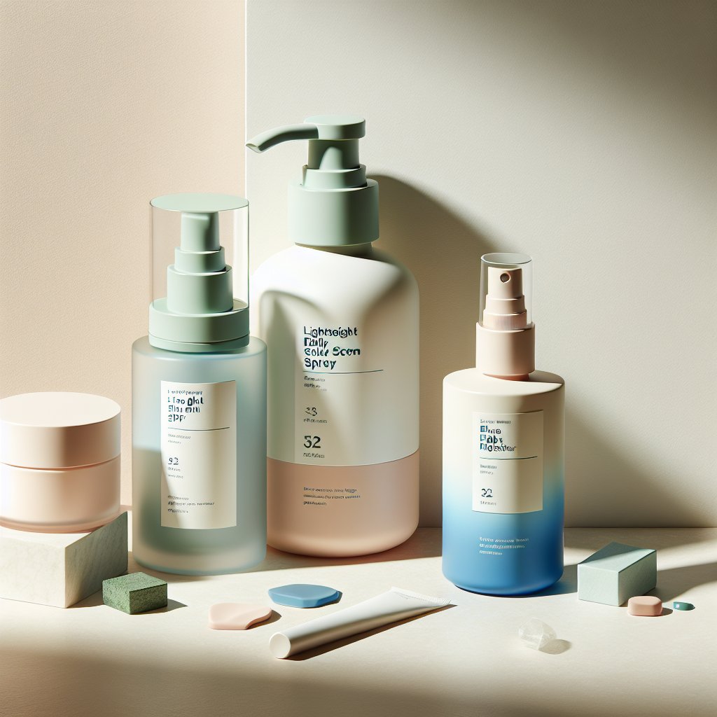 Indoor sun protection product set