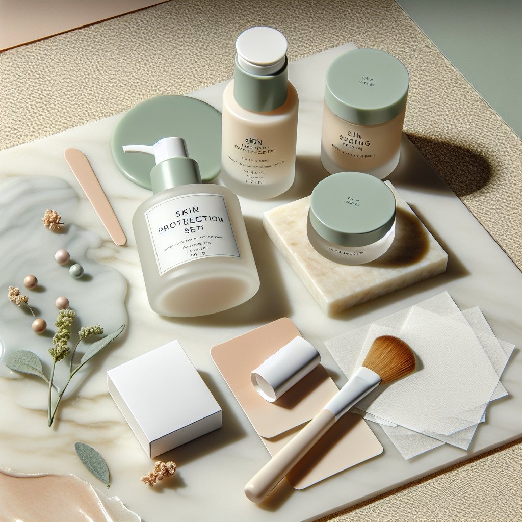 Oily skin sun protection set